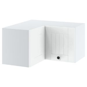 Virtuvės spintelė Lora wnpp65/65/36 balta + fr. balta paveikslėlis