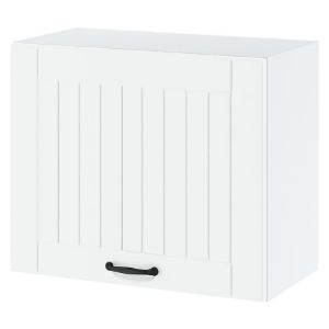 Virtuvės spintelė Lora wo6slim6/50 balta + fr. balta paveikslėlis