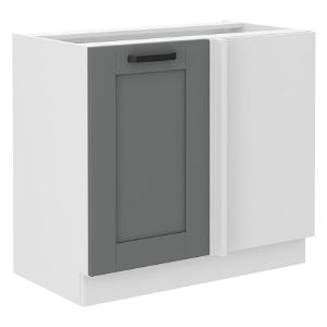 Paveikslėlis Virtuvinė spintelė Luna dustgrey/balta 105 ND 1F BB