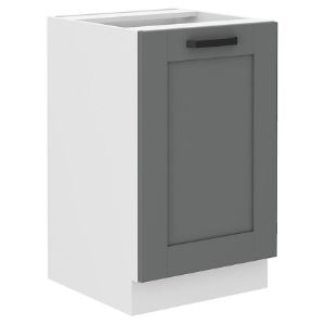 Paveikslėlis Virtuvinė spintelė Luna dustgrey/balta 50ZL 1F BB