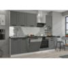 Virtuvinė spintelė Luna dustgrey/balta 60G-72 1F paveikslėlis