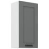 Virtuvės spintelė Luna dustgrey/balta 45G-90 1F paveikslėlis