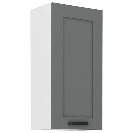 Virtuvės spintelė Luna dustgrey/balta 45G-90 1F paveikslėlis
