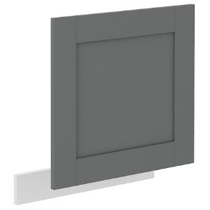 Paveikslėlis Virtuvės fasadas Luna dulkių pilka/balta 570x596
