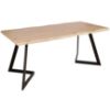 Stalas St-31 180x88 cm mdf oflis artisan metalinės kojos paveikslėlis