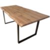Stalas St-32 180x88 cm mdf oflis wotan metalinės kojos paveikslėlis