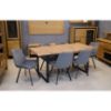 Stalas St-32 180x88 cm mdf oflis wotan metalinės kojos paveikslėlis