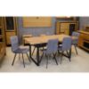 Stalas St-32 180x88 cm mdf oflis wotan metalinės kojos paveikslėlis