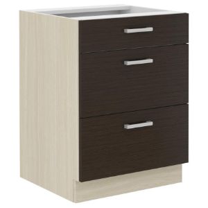 Paveikslėlis Virtuvės spintelė Victoria Chamonix 60D 3S BB