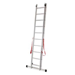 Paveikslėlis Aliumininės dviaukštės kopėčios 10 pakopų 150kg Master line