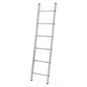 Paveikslėlis Aliuminio vientisos 6 pakopų kopėčios 150kg