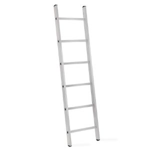 Paveikslėlis Viengubos 6 pakopų aliuminio kopėčios 125 kg BL