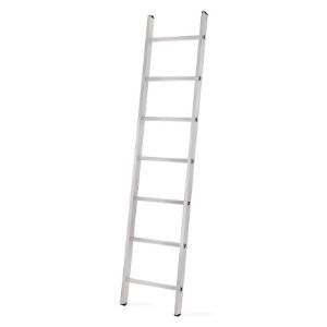 Paveikslėlis Viengubos 7 pakopų aliuminio kopėčios 125 kg BL