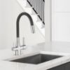 Trend chromo kriauklės maišytuvas su filtru paveikslėlis