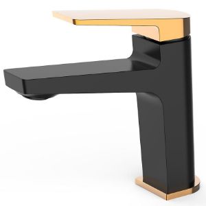 Paveikslėlis Royal Black Rose Gold praustuvo maišytuvas