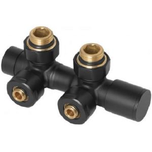 Juodas netermostazinis "Duoplex" apatinės jungties rinkinys paveikslėlis