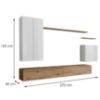 Vitrina Switch II Line White/Wotan paveikslėlis