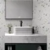Praustuvo maišytuvas aukštas kalitea juodas paveikslėlis
