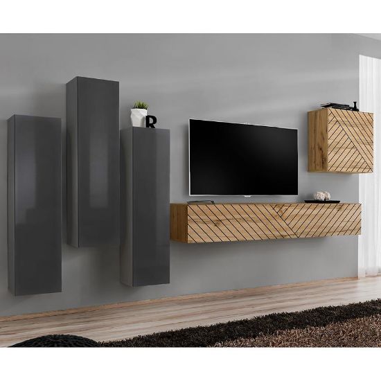Vitrina Switch III Line Graphite/Wotan paveikslėlis
