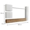 Vitrina Switch VIII Line Baltas/Wotan paveikslėlis