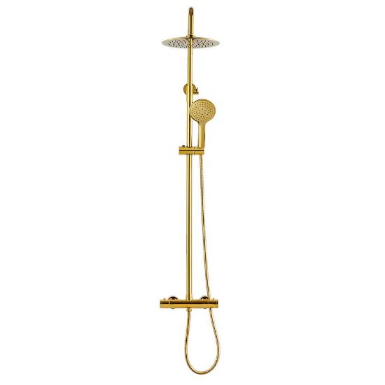 Kolona su maišytuvu Trend gold paveikslėlis