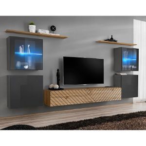 Rodyti išsamią informaciją apie Vitrina Switch XIV Line Graphite/Wotan Vitrina Switch XIV Line Graphite/Wotan paveikslėlis