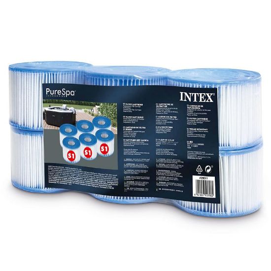 Whirlpool/Spa filtras INTEX S1 6 vnt. 29011 paveikslėlis