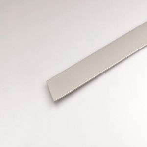 Paveikslėlis Plokščias aliuminio strypas sidabrinis 30x2000
