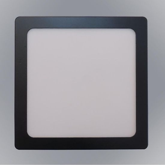 Panel LED Blok 24W 4200K Kwadrat Czarny paveikslėlis