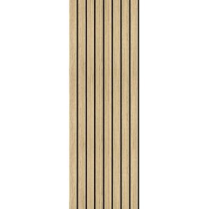 Paveikslėlis Linijų frezuotas skydas ąžuolas 90x30 cm MDF