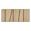 Frezuota plokštė Slant ąžuolas 65x29 cm MDF paveikslėlis