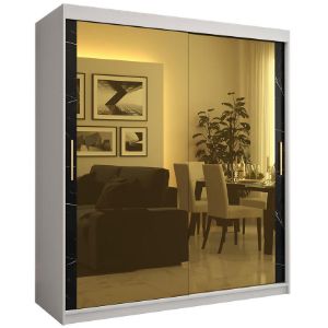 Paveikslėlis Platinum T3 180 korpusas baltas marmuras/juodas