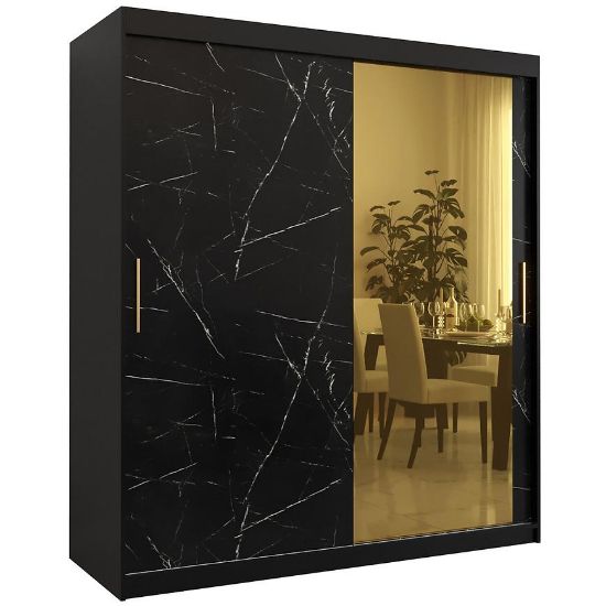 Platinum T2 180 korpusas juodas marmuras/juodas paveikslėlis