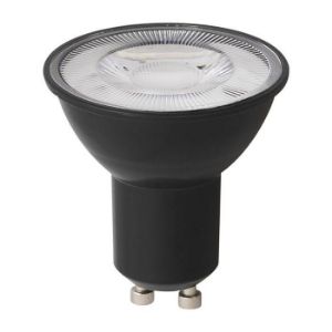 Paveikslėlis Osram GU10 LED lemputė 4,5W 2700K juoda