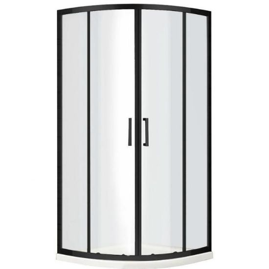 Kabina Virtus 90x90x195 czarny profil paveikslėlis