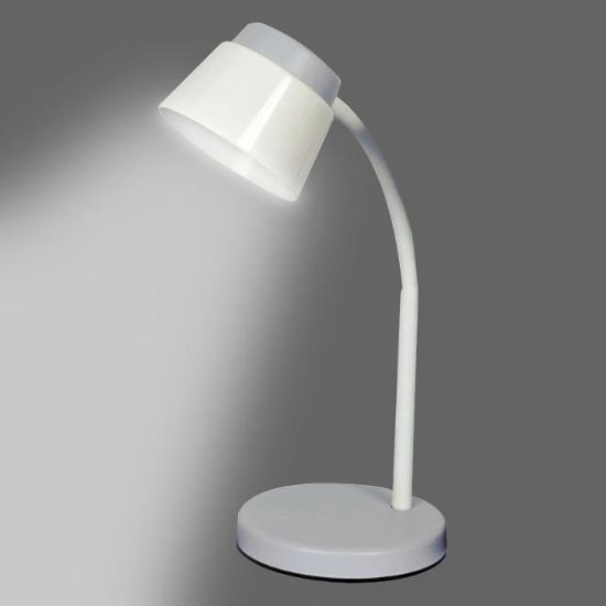 LED stalinė lempa 1607 5W sidabrinė Lb1 paveikslėlis