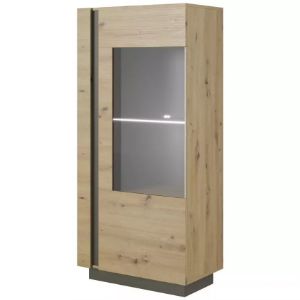 Rodyti išsamią informaciją apie Vitrina 72 Arco C ąžuolas artisan/grafitinė pilka Vitrina 72 Arco C ąžuolas artisan/grafitinė pilka paveikslėlis