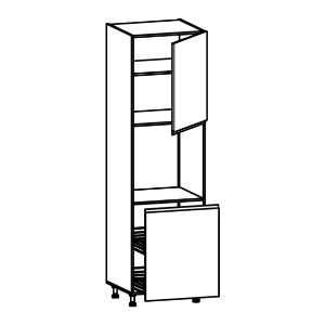 Rodyti išsamią informaciją apie Virtuvės spintelė Linea D60P pilka Virtuvės spintelė Linea D60P pilka paveikslėlis