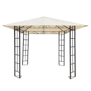 Paveikslėlis Sodo paviljonas 3x3x2,65 m smėlio spalvos