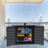 DURABOX 850 L pilka sodo dėžė paveikslėlis