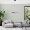 ORBIT juoda AH-ORLED28BL LED LW1 lempa paveikslėlis