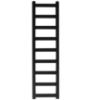 Vonios kambario šildytuvas KP Ladder 120/30 juodas paveikslėlis