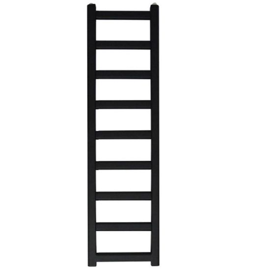 Vonios kambario šildytuvas KP Ladder 120/30 juodas paveikslėlis