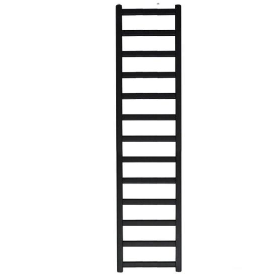 Vonios kambario šildytuvas KP Ladder 160/40 juodas paveikslėlis