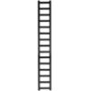 Vonios kambario šildytuvas KP Ladder 180/30 juodas paveikslėlis