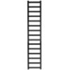 Vonios kambario šildytuvas KP Ladder 180/40 juodas paveikslėlis