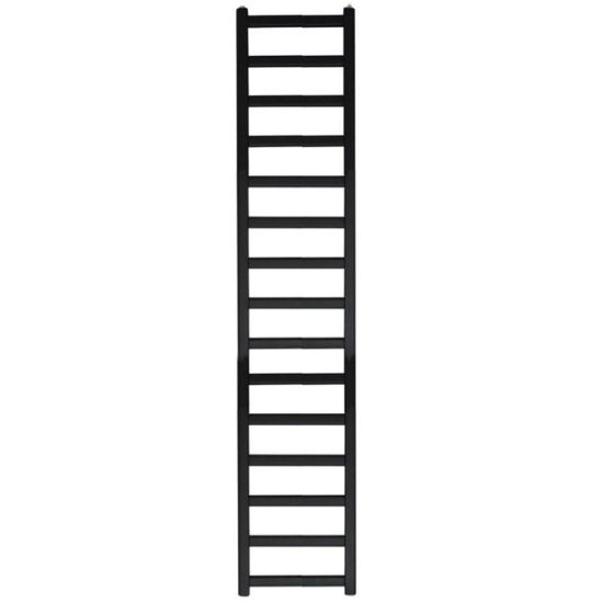 Vonios kambario šildytuvas KP Ladder 180/40 juodas paveikslėlis