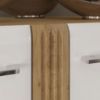 Vitrina Adagio 03L ąžuolas castello/baltas blizgesys paveikslėlis