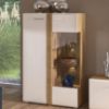 Vitrina Adagio 03P ąžuolas castello/baltas blizgesys paveikslėlis