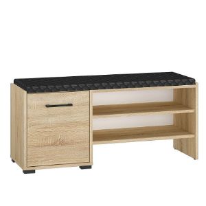 Paveikslėlis Batų spintelė Caro 07 ąžuolas sonoma